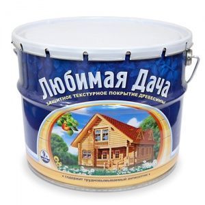 Защитное покрытие "Любимая дача" бесцветный 9,0 л.