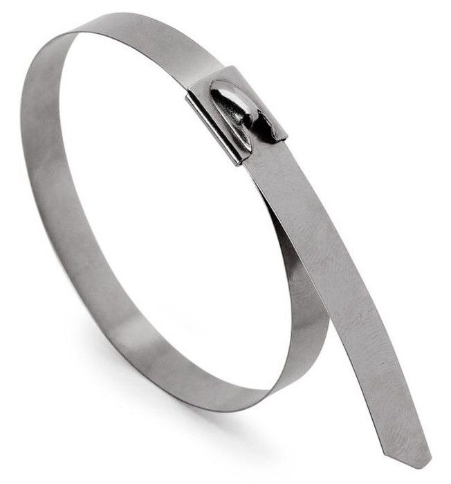 Стяжка стальная СКС  4,6*150 нерж. Fortisflex