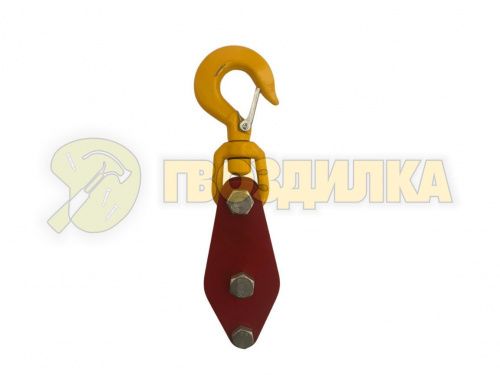 Блок монтажный с поворотным крюком БМКП d 60мм (до 350кг)